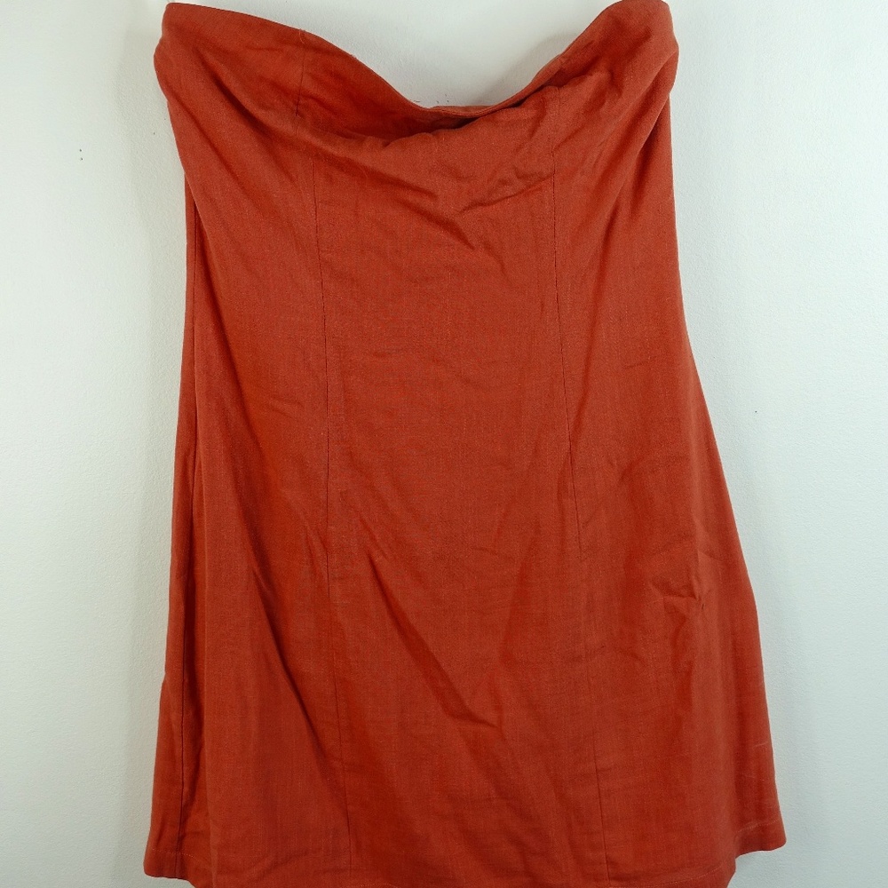 ORANGE Privacy Please Mini Dress - M